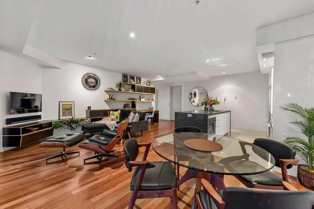 شقة Skyhigh Executive! ~ 2Bed/2Bath/1Car/Views ~ Cbd بريزبين