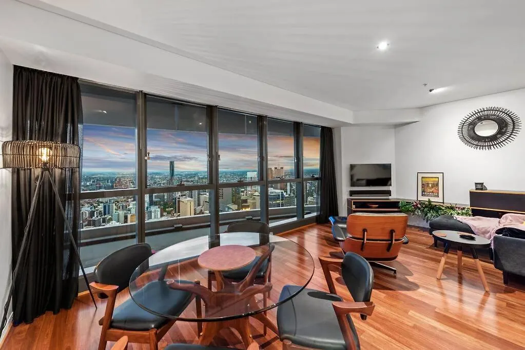 شقة Skyhigh Executive! ~ 2Bed/2Bath/1Car/Views ~ Cbd بريزبين